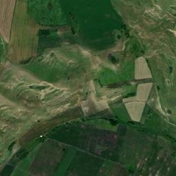 Ghidașteu map(satellite map)