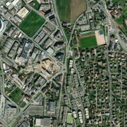 Ouest Lausannois District map(satellite map)