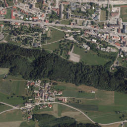 Arnoldstein map(satellite map)