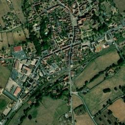 Souvigny map(satellite map)