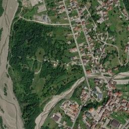 Paluzza map(satellite map)