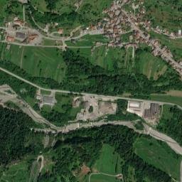 Cercivento map(satellite map)