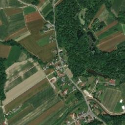 Razkrižje map(satellite map)