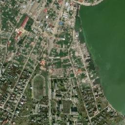 Hola Prystan’ map(satellite map)