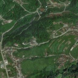 Comeglians map(satellite map)
