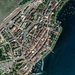 Morges map(satellite map)