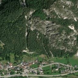 Malborghetto map(satellite map)