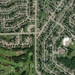 107 Chambers Avenue, Sault Ste. Marie, ON High Resolution Satellite Map