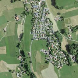 Attalens map(satellite map)