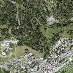 St. Moritz map(satellite map)