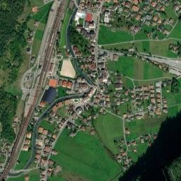Kandersteg map(satellite map)