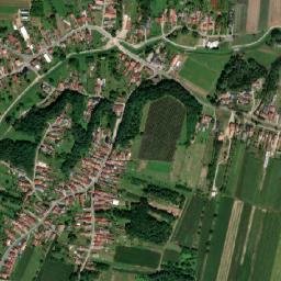 Peklenica map(satellite map)