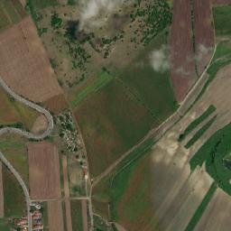 Acățari map(satellite map)