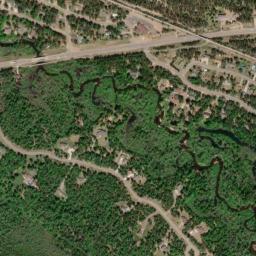 Satellite view of Northern Michigan University Golf Course