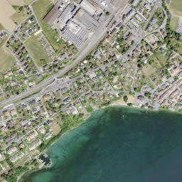 Saint-Prex map(satellite map)