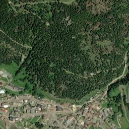 Canazei map(satellite map)