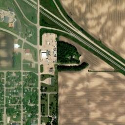 200-298 1st St NW Rothsay MN High Resolution Satellite Map