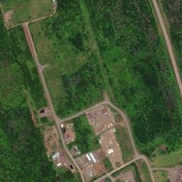 Bouctouche map(satellite map)