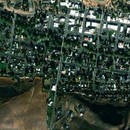 Pomeroy map(satellite map)