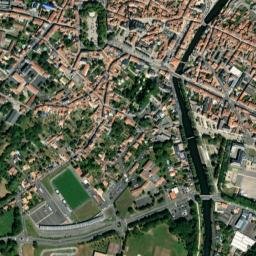 Fontenay-le-Comte map(satellite map)