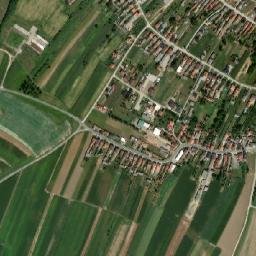 Podturen map(satellite map)