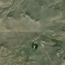 Wheatland County map(satellite map)