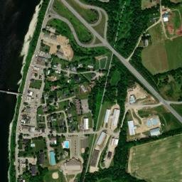 Florenceville-Bristol map(satellite map)