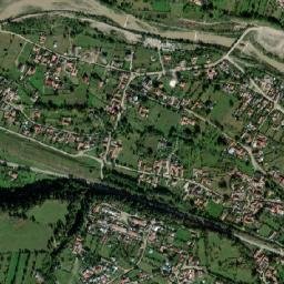 Asău map(satellite map)