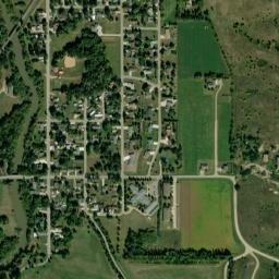 1302-1306 Rose St Lisbon ND 58054 High Resolution Satellite Map