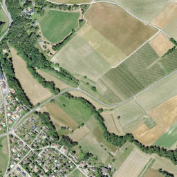 Trélex map(satellite map)