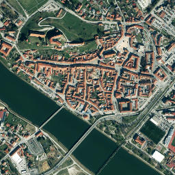 Ptuj map(satellite map)