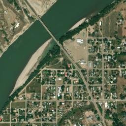Montana 59 Miles City MT 59301 High Resolution Satellite Map