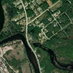 Rivière-Rouge map(satellite map)
