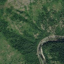 U.S. 12, Clearwater National Forest, KOOSKIA High Resolution Satellite Map