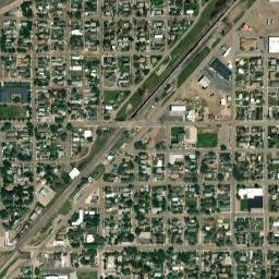 Miles City map(satellite map)