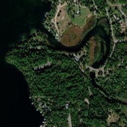 East Gull Lake map(satellite map)