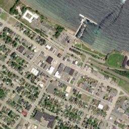 Munising map(satellite map)