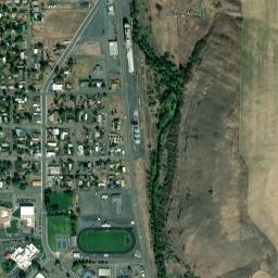 Lapwai map(satellite map)