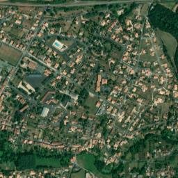 Pamproux map(satellite map)