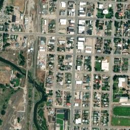 319 Main Street Deer Lodge MT High Resolution Satellite Map