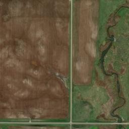 71st Street Southeast, Napoleon, ND 58561 High Resolution Satellite Map