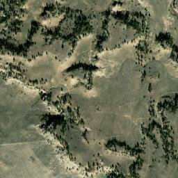 Golden Valley County map(satellite map)
