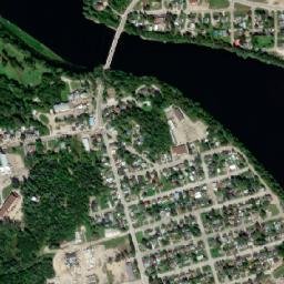 Maniwaki map(satellite map)