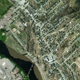 Vallée-Jonction map(satellite map)
