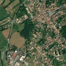 La Mothe-Saint-Héray map(satellite map)