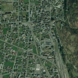 Biasca map(satellite map)