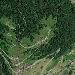 Falcade Alto map(satellite map)