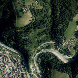 Luče map(satellite map)