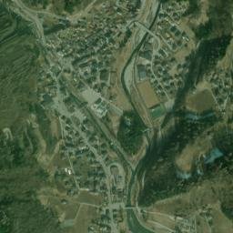 Cencenighe Agordino map(satellite map)