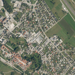 Radovljica map(satellite map)